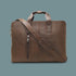 Tveshan Genuine Leather Laptop Messenger Bag For Men
